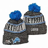 Detroit Lions Team Logo Knit Hat YD (6),baseball caps,new era cap wholesale,wholesale hats